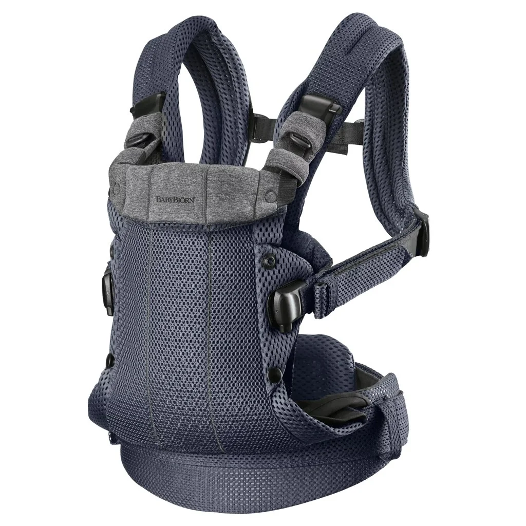 Nosič Harmony Anthracite 3D mesh, do 15 kg