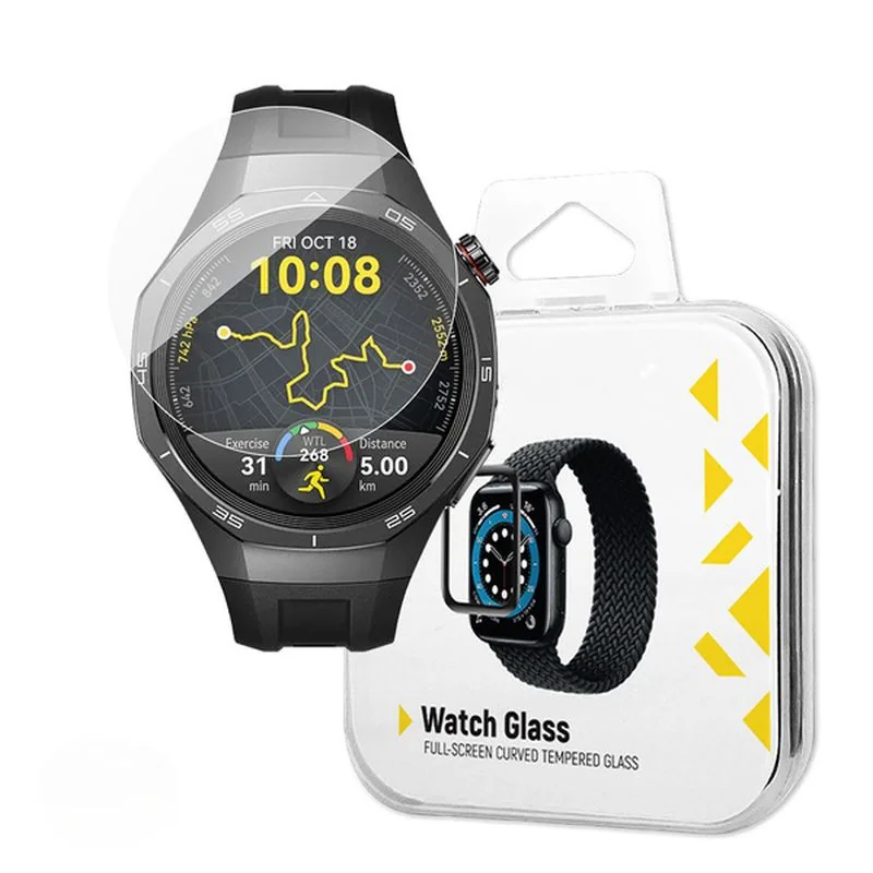 MG Watch Glass 2x ochranné sklo na Huawei Watch GT 5 / GT 5 Pro / GT 4 / GT 4 Pro / GT 3 / GT 3 Pro 42mm