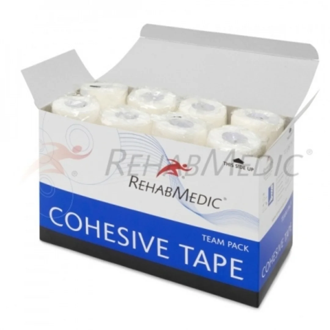 Cohesive tape 7,5cm x 4,6m biely