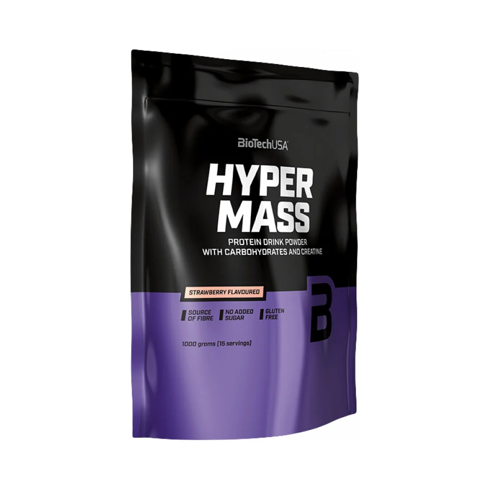 BioTech USA Hyper Mass 1000 g slaný karamel