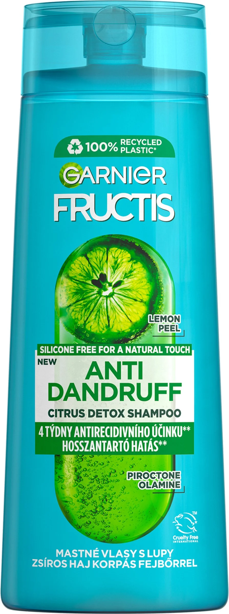 Garnier Fructis Antidandruff Citrus šampón na mastné vlasy s lupinami