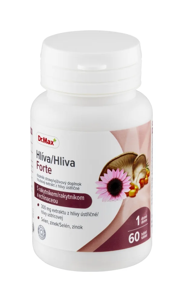 Dr. Max Hliva Forte 1×60 tbl, extrakt z hlivy ustricovej