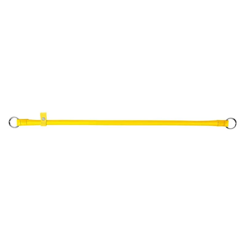 Okrúhly sťahovací žltý obojok, Obvod krku: 30 cm, širka: 6 mm 