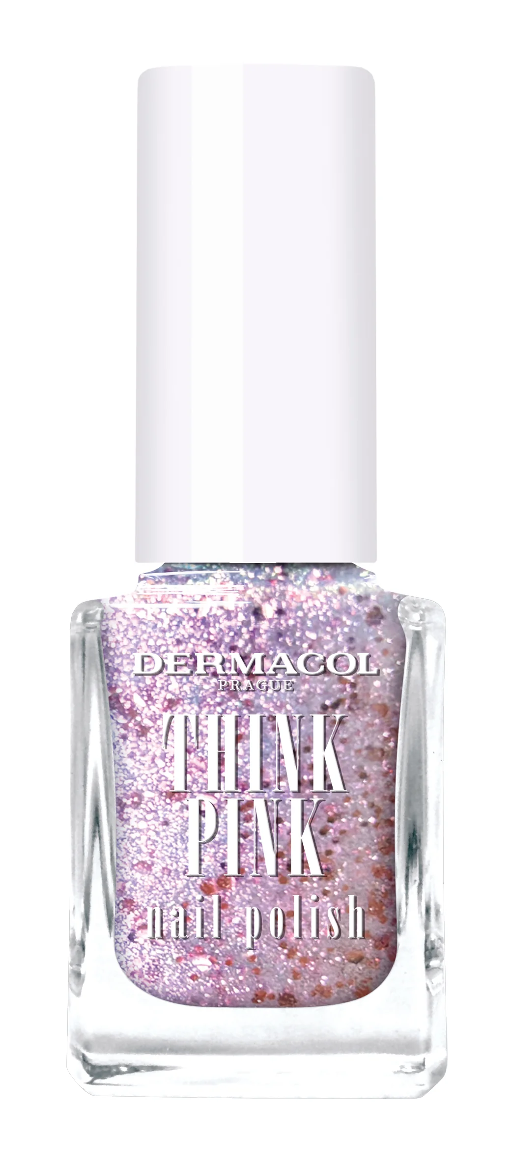 Dermacol Think Pink lak na nechty s vôňou č.02