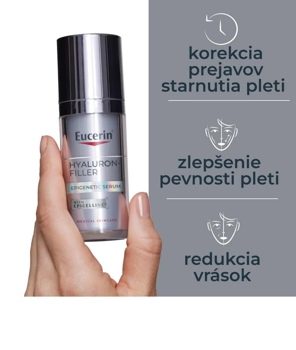 Eucerin HYALURON-FILLER EPIGENETIC Omladzujúce sérum 1×30 ml, pleťové sérum