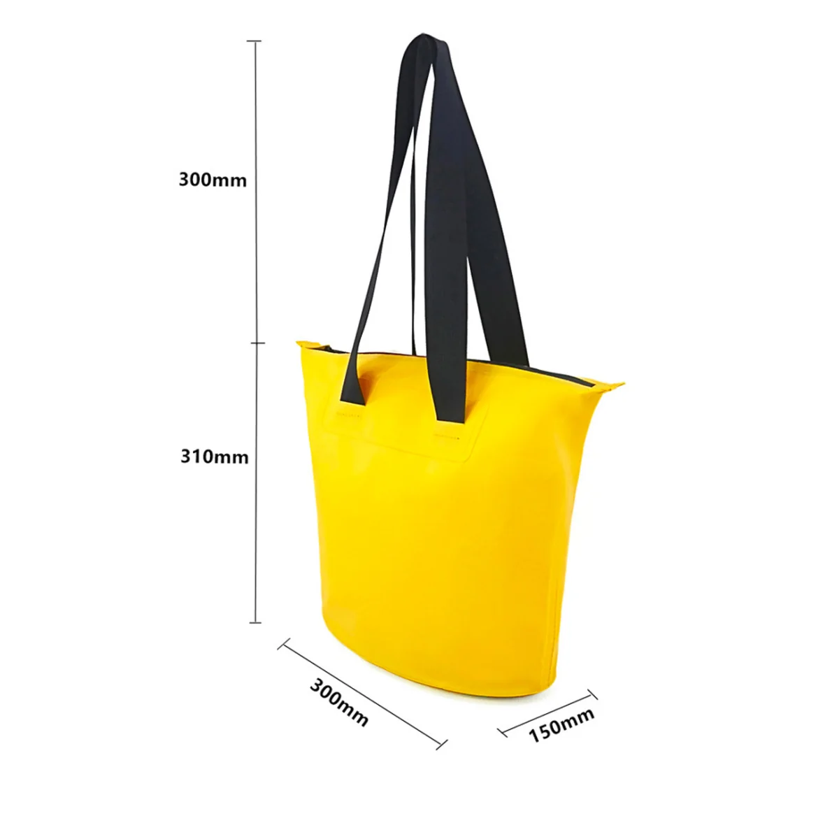 MG Waterproof Bag vodotesná taška 11l, žltá 