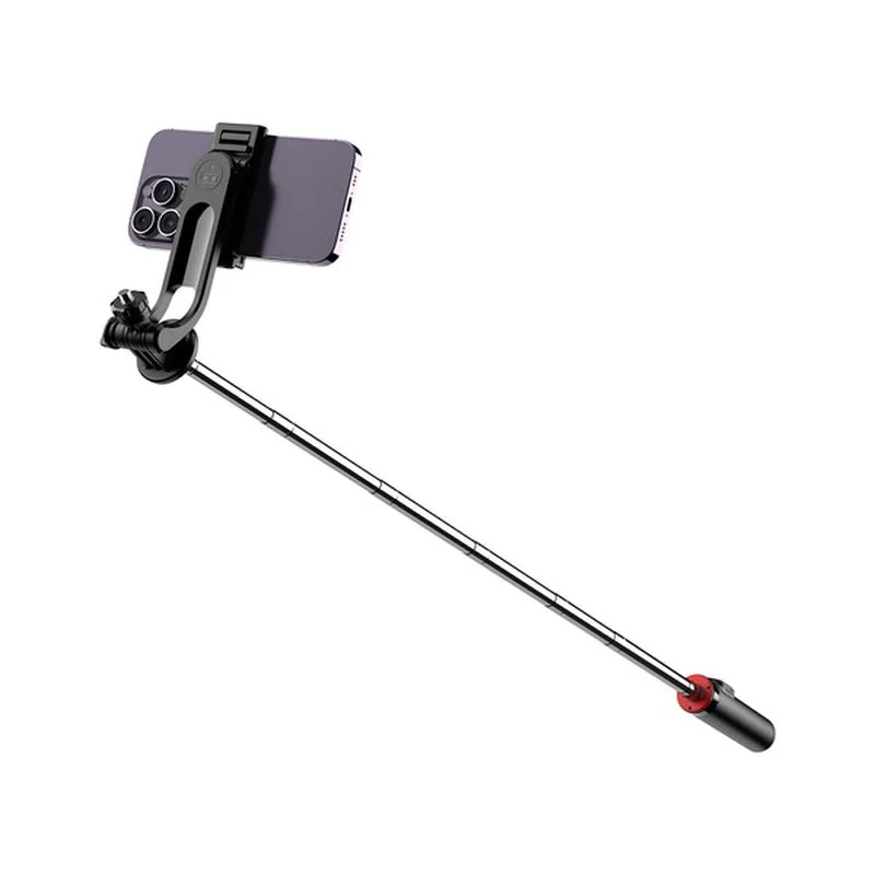 MG Telescopic Bluetooth selfie tyč 1.3m, čierna 