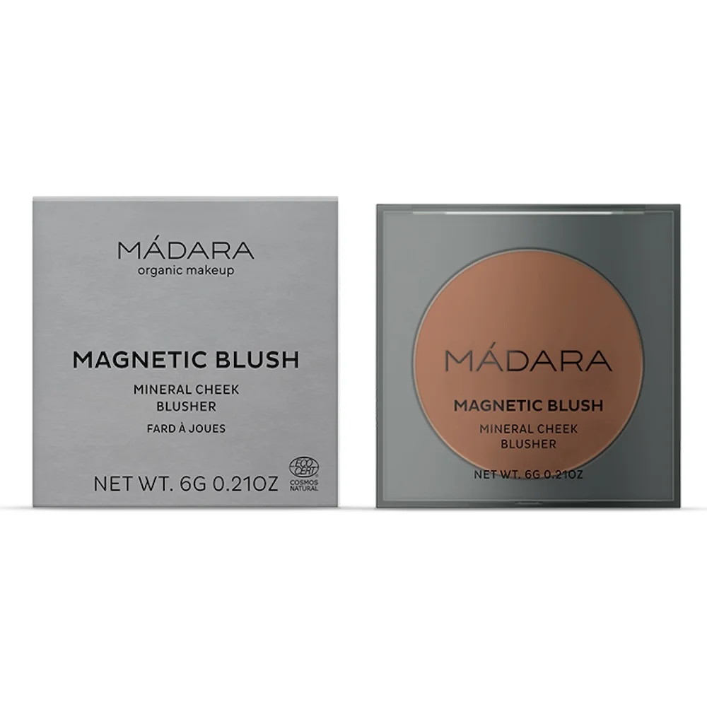 MÁDARA MAGNETIC BLUSH Minerálna tvárenka FIERCE FLAME 1×1 ks, lícenka