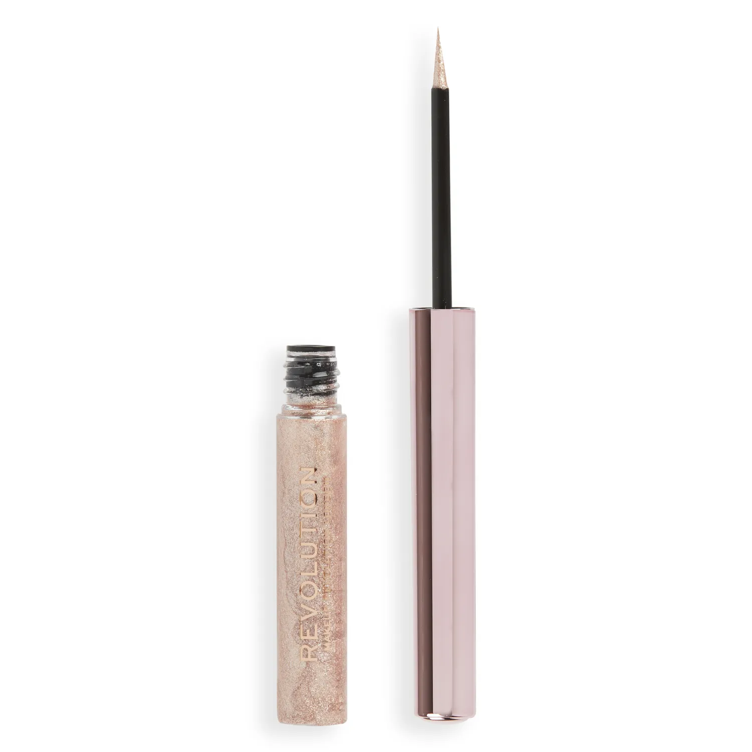 Revolution, Super Flick Liquid Eyeliner Rose Gold 1×2,4 ml, očná linka