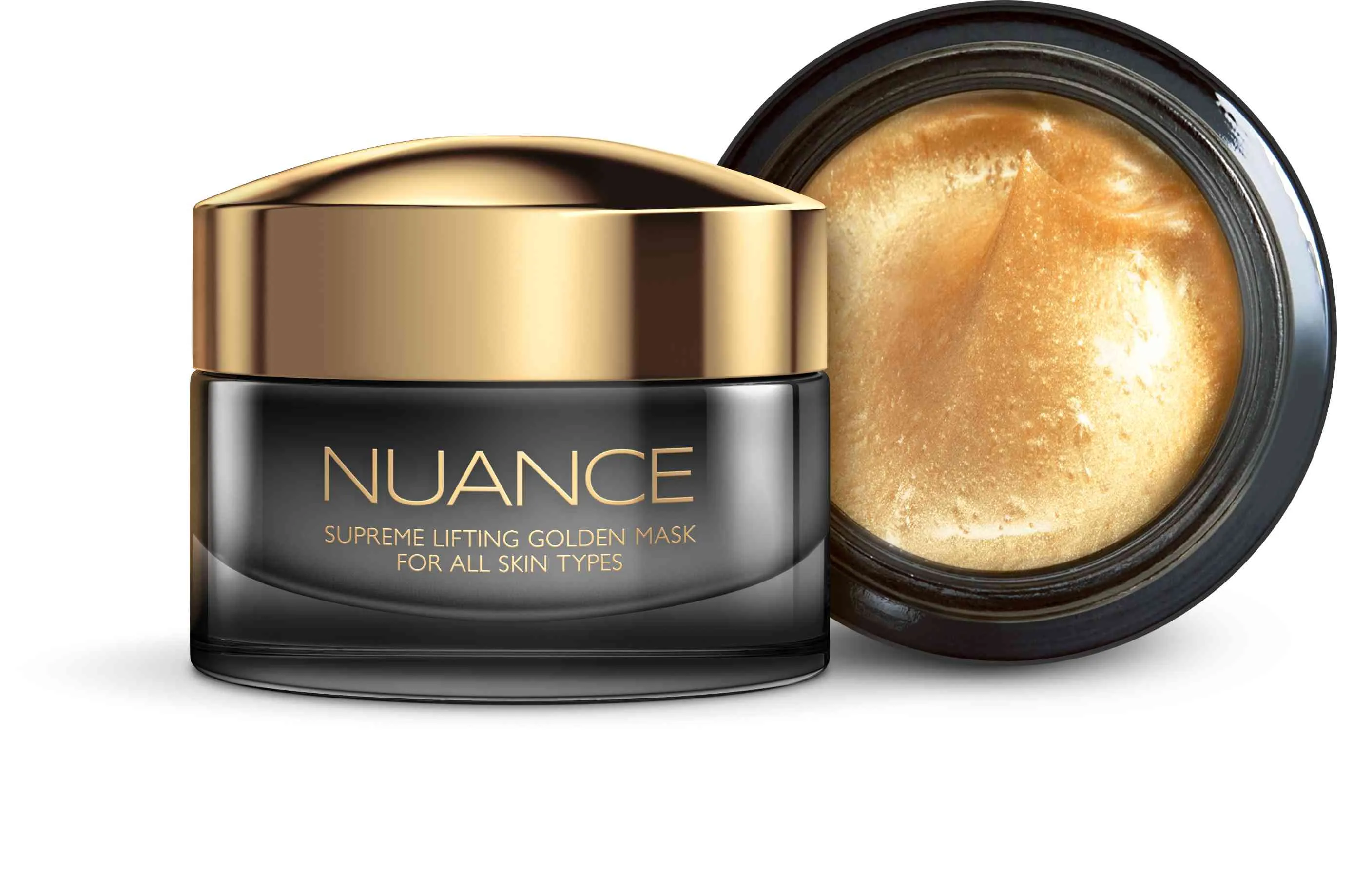 NUANCE SUPREME LIFTING zlatá maska, 50ml 1×50 ml, omladzujúca pleťová maska