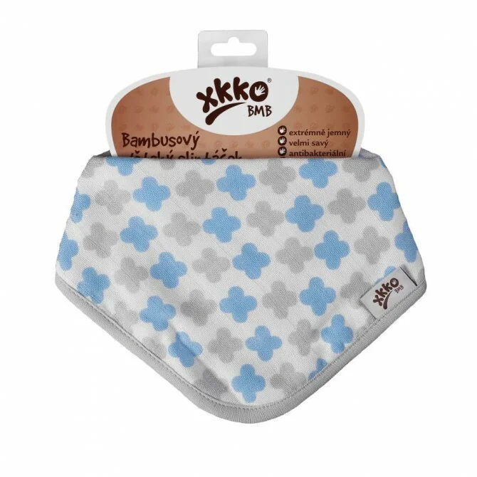 XKKO BMB Slintáčik Scandinavian Baby Blue Cross (1ks)