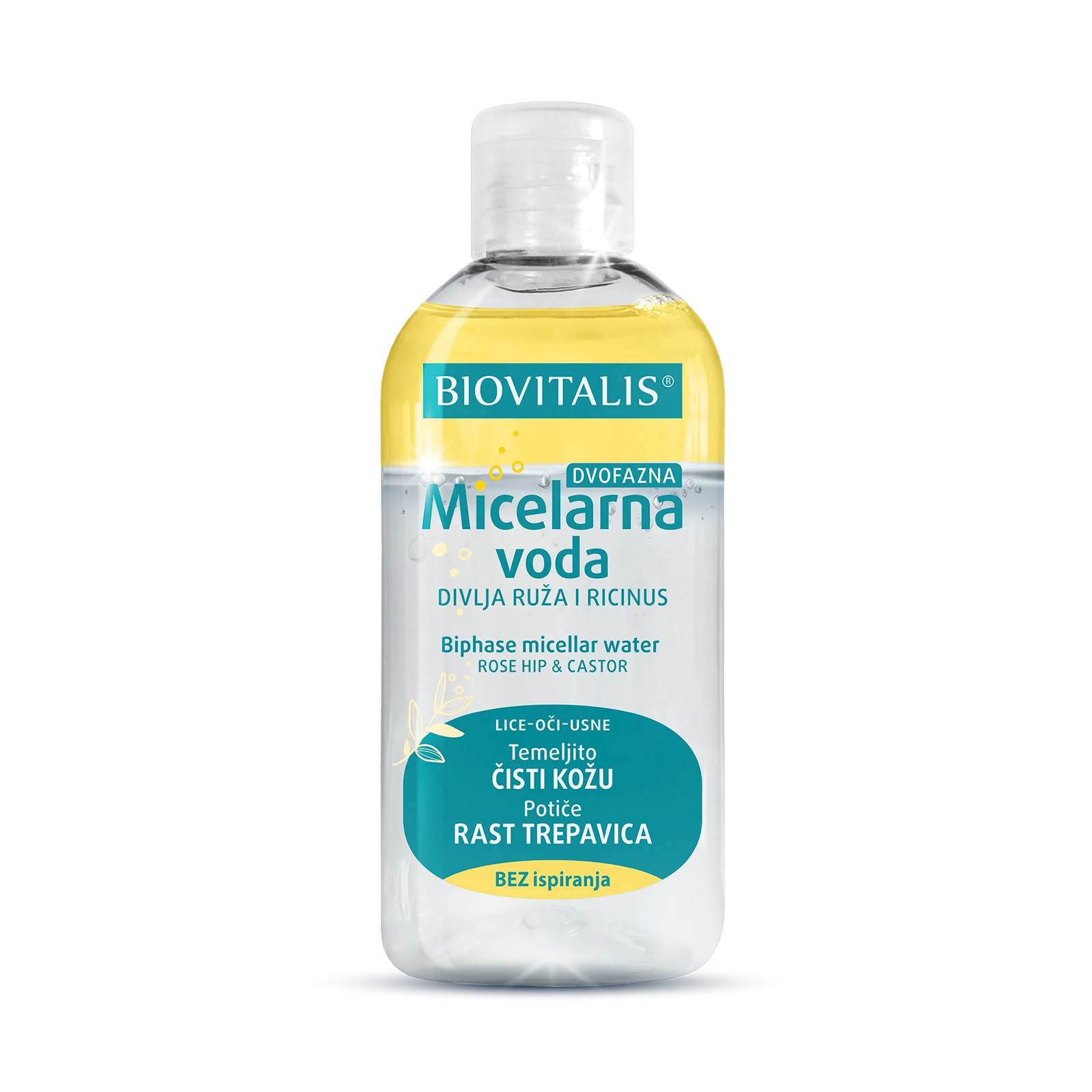 BIOVITALIS® Dvojfázová micelárna voda 1×100 ml, micelárna voda