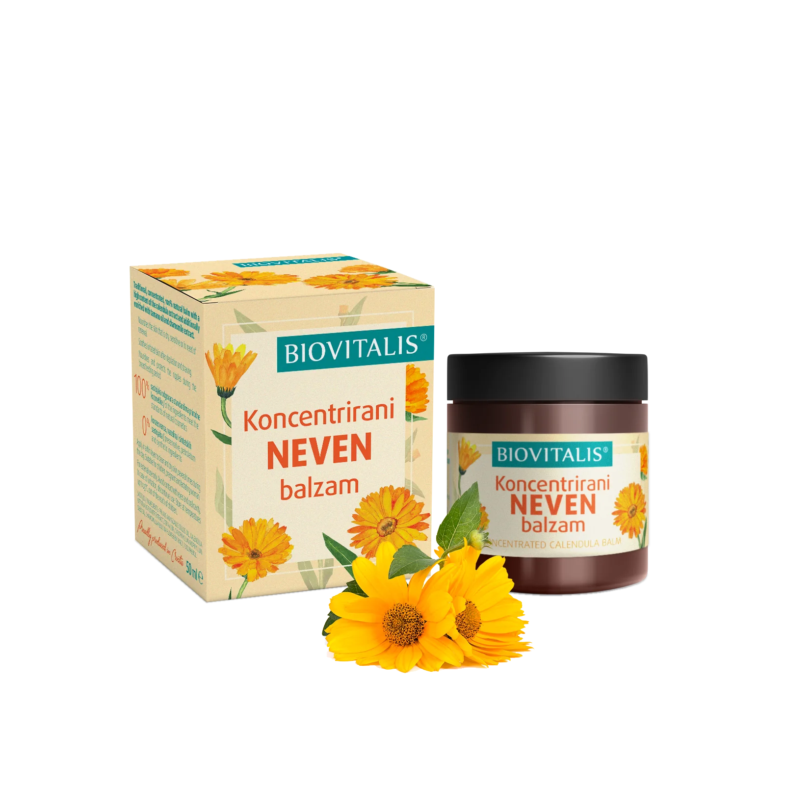 BIOVITALIS® Koncentrovaný nechtíkový balzam 1×50 ml, nechtíkový balzam