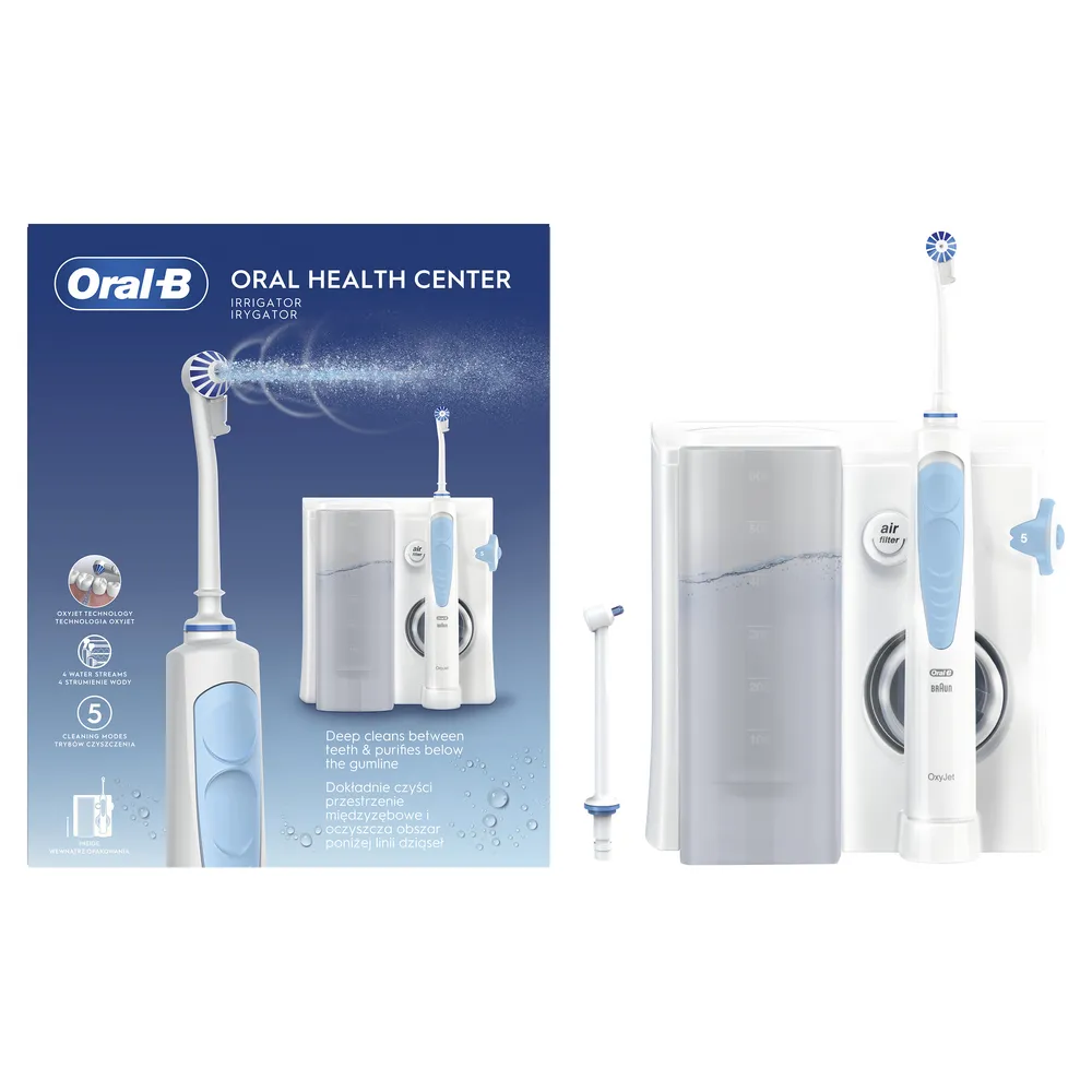Oral-B Oral health center ústna sprcha + 1NH 1×1 ks, sústna sprcha