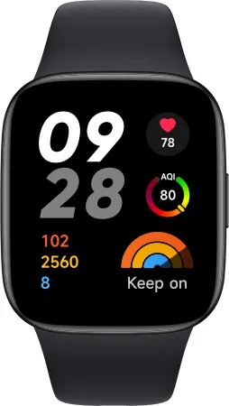 Redmi Watch 3 Black 1×1 ks, inteligentné hodinky