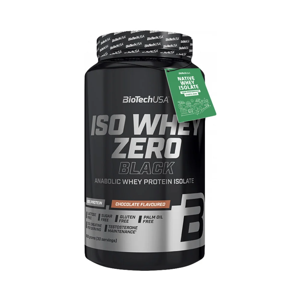 BioTech USA Iso Whey Zero Black 908 g jahoda