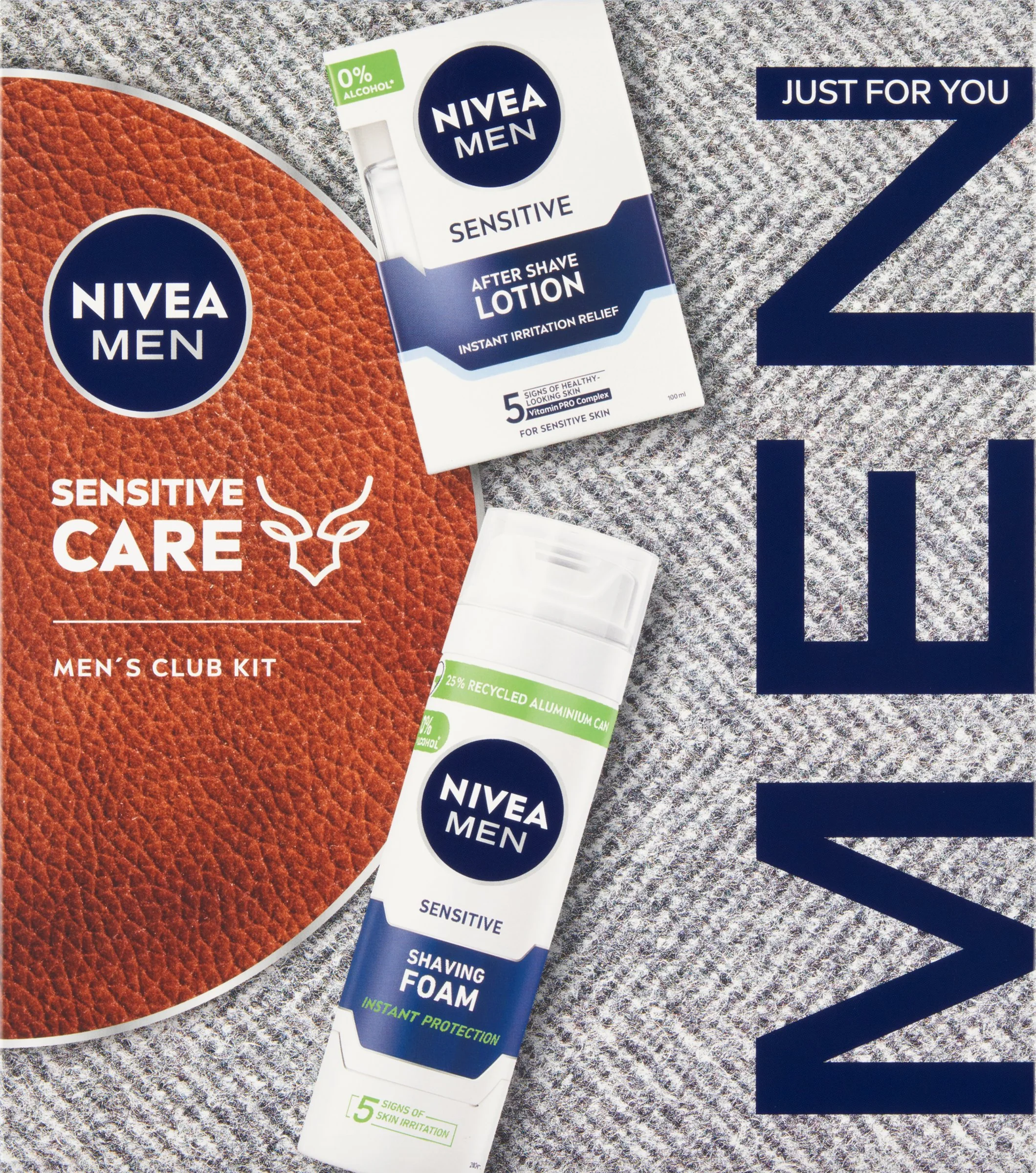 NIVEA MEN BOX LOTION SENSITIVE