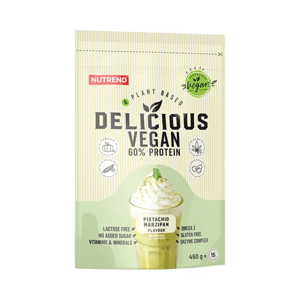 Nutrend Delicious Vegan Protein 450 g latte macchiato