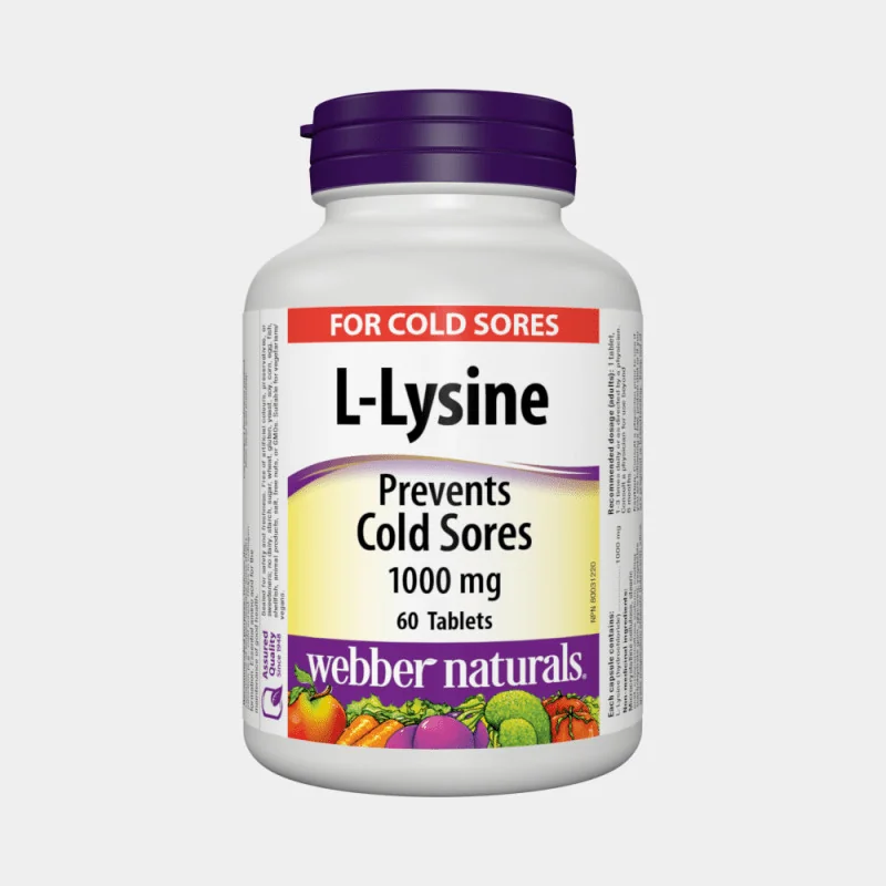 WEBBER NATURALS L-Lysine 1000 mg