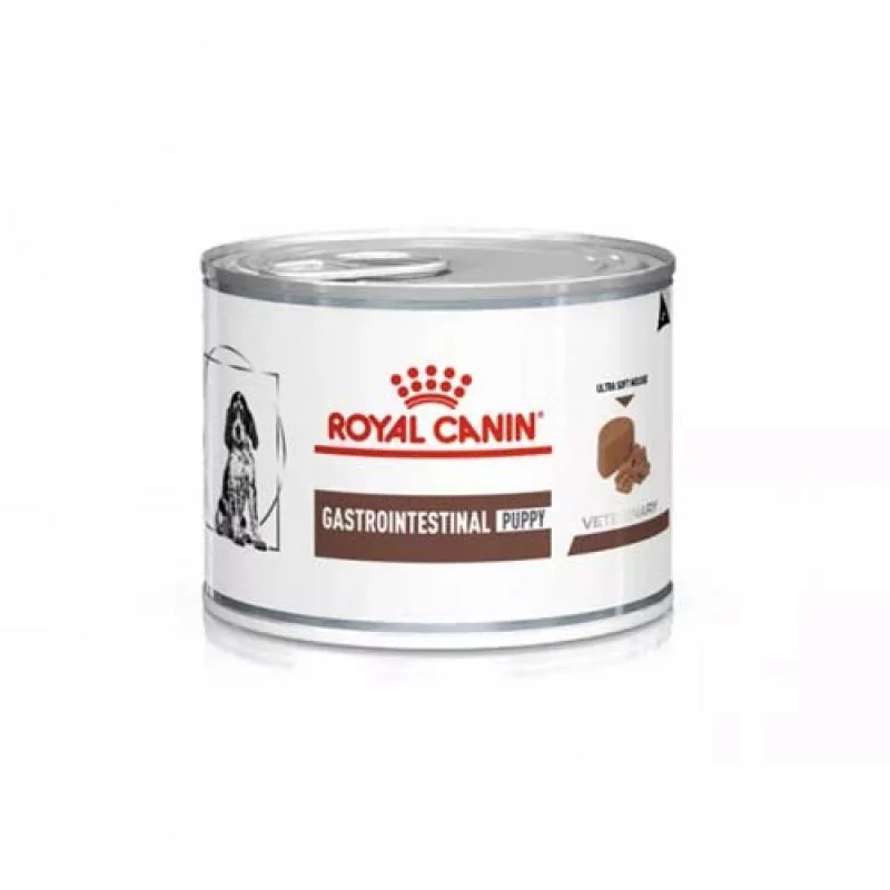 ROYAL CANIN VHN DOG GASTROINTESTINAL PUPPY SOFT MOUSSE Konzerva 195g- vlhké krmivo pre šteňatá proti hnačke a kolitíde