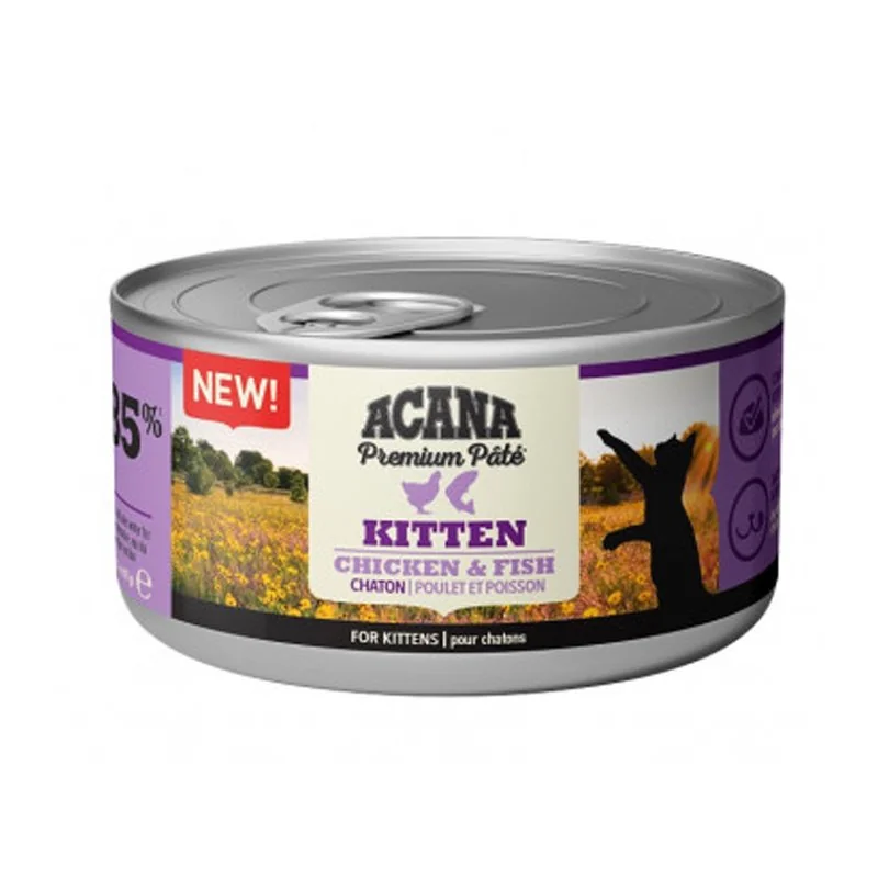 Konzerva pre mačku ACANA pate kitten 85g