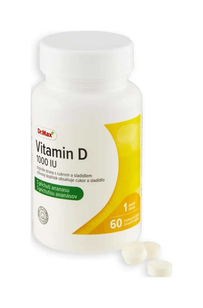 Dr. Max Vitamín D 1000 IU 1×60 tbl