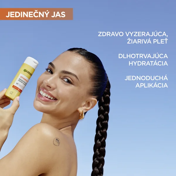 Garnier Vitamin C rozjasňujúca esencia 1×120 ml, esencia na tvár