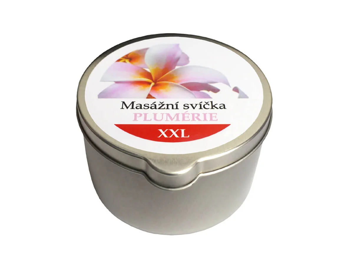 Masážna sviečka Pluméria 200ml