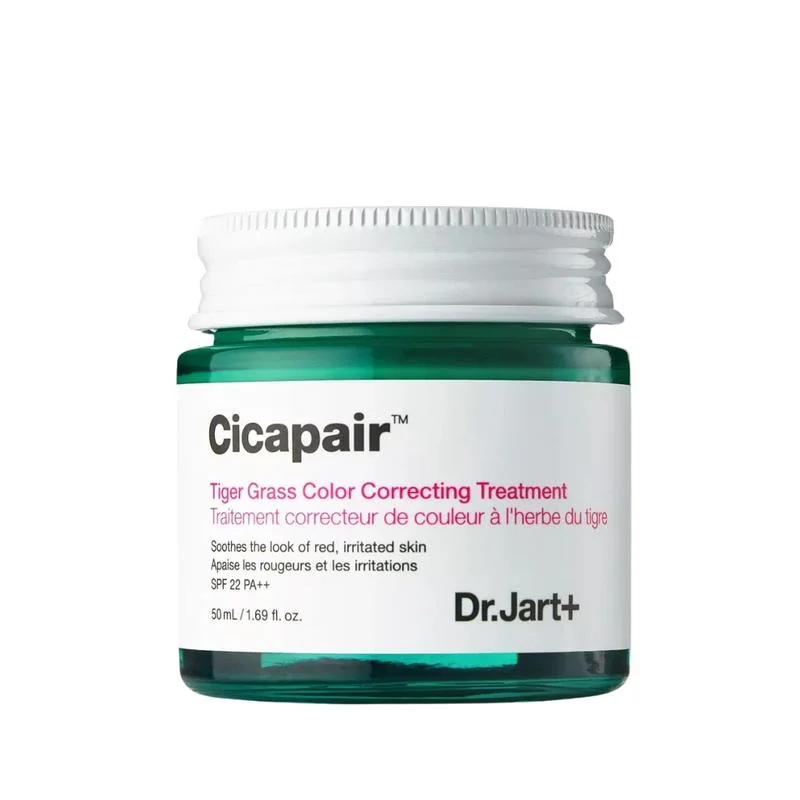 Dr. Jart+ - Cicapair Tiger Grass Color Correcting Treatment SPF22 PA++ – Korekčný krém na tvár – 50 ml