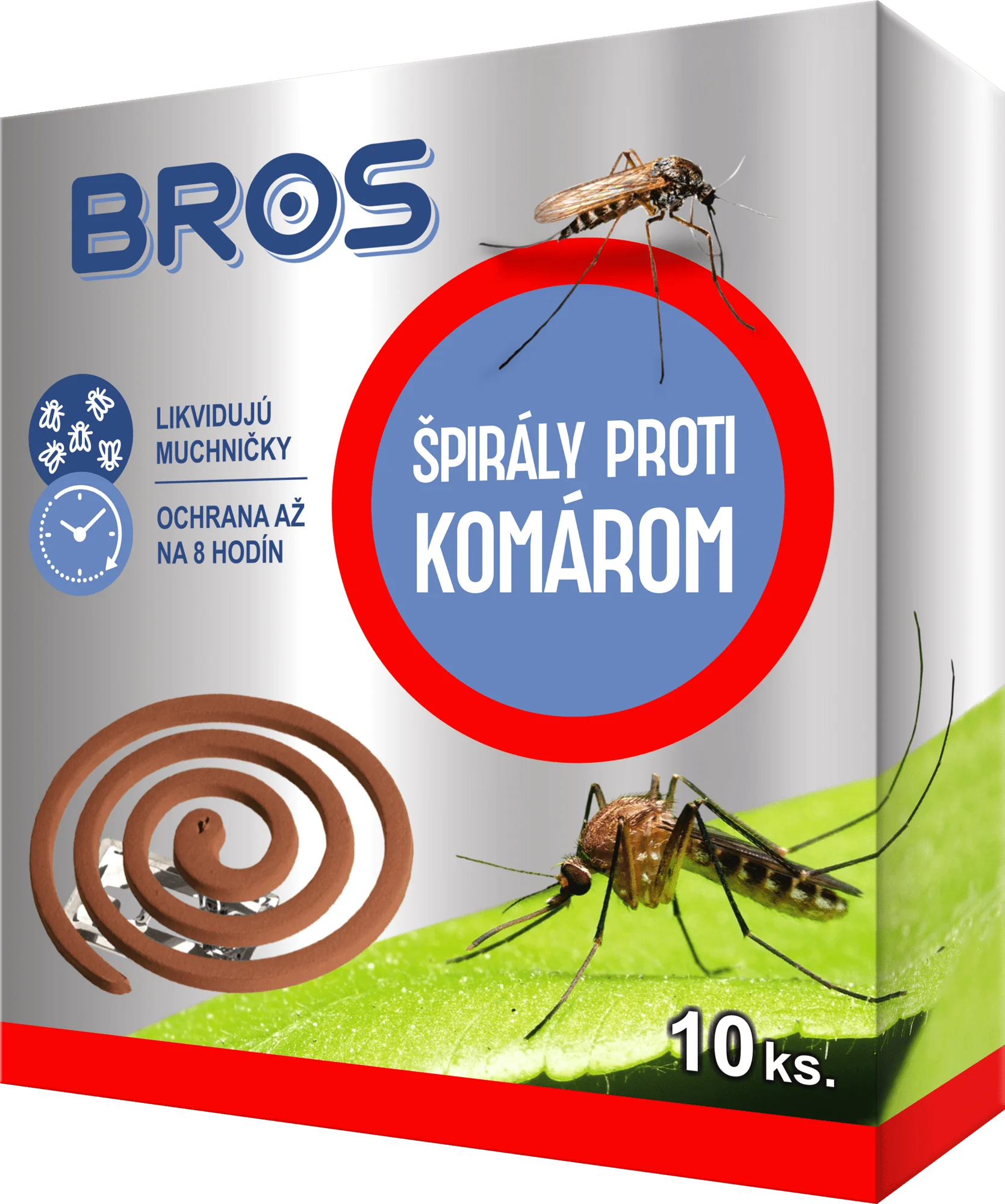 Bros špirály proti komárom 10 ks