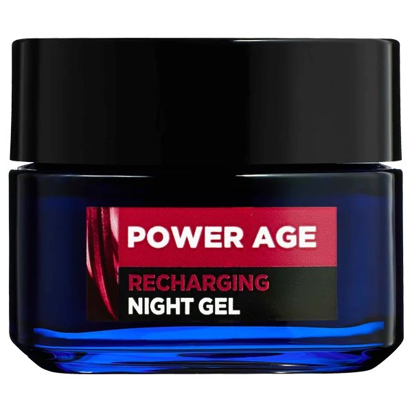 Men Expert Power Age Night Gel, Nočný Gél