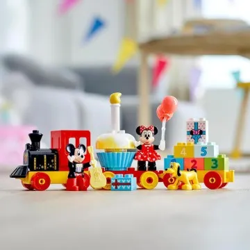 LEGO® DUPLO 10941 Narodeninový vláčik Mickeyho a Minnie 1×1 ks, lego stavebnica