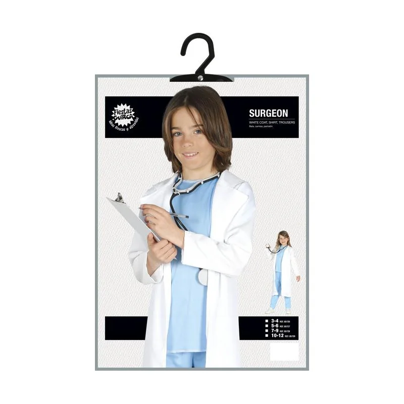 Guirca Kostým Doktor/Doktorka 3-4 rokov unisex 