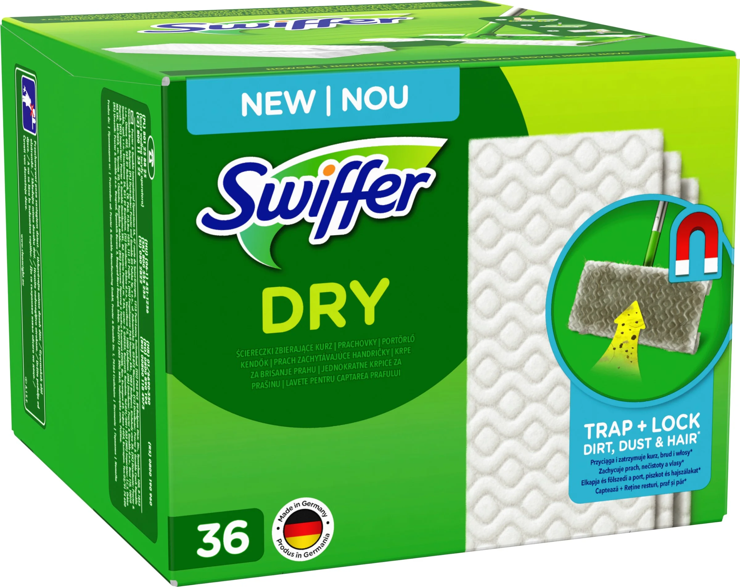 SWIFFER DRY 1×36 ks, náhradné mopy