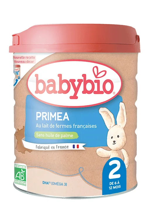 BABYBIO PRIMEA 2 dojčenské bio mlieko (800 g) 1×800 g