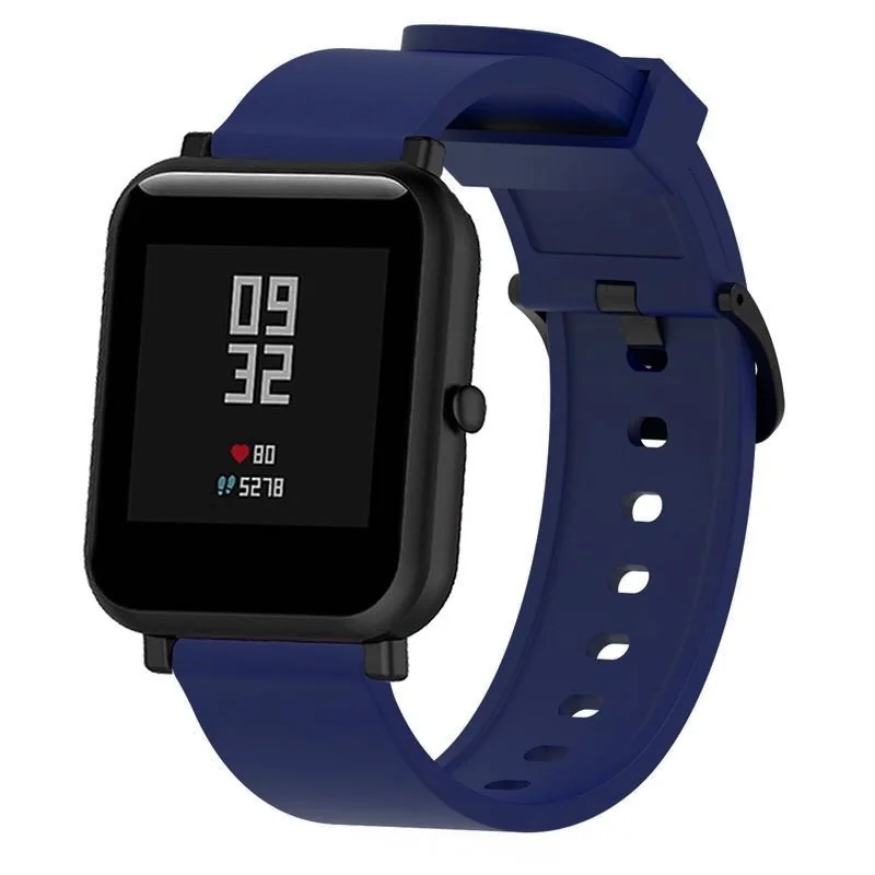 BStrap Silicone V4 remienok na Garmin Vivoactive 5 dark blue