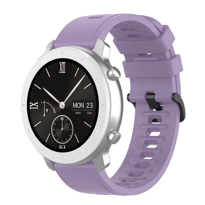 BStrap Silicone V3 remienok na Xiaomi Amazfit GTR Mini purple