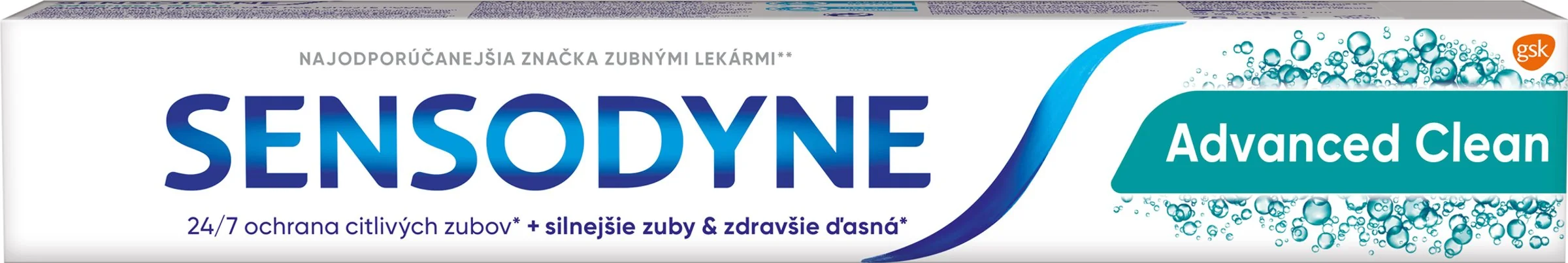 SENSODYNE Advanced Clean 1×75 ml, zubná pasta