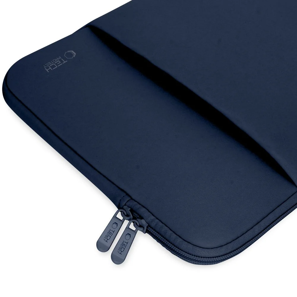 Tech-Protect Neopren obal na notebook 14'', tmavomodrý 