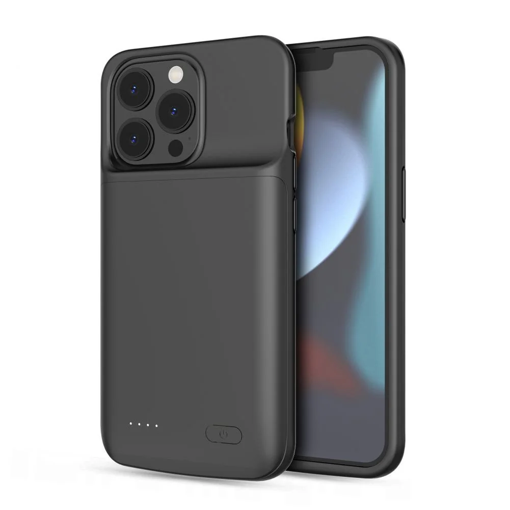 Tech-Protect Powercase kryt s batériou na iPhone 13 / 13 Pro, čierny 