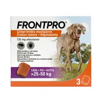 FRONTPRO® antiparazitárne žuvacie tablety pre psy (25-50 kg)
