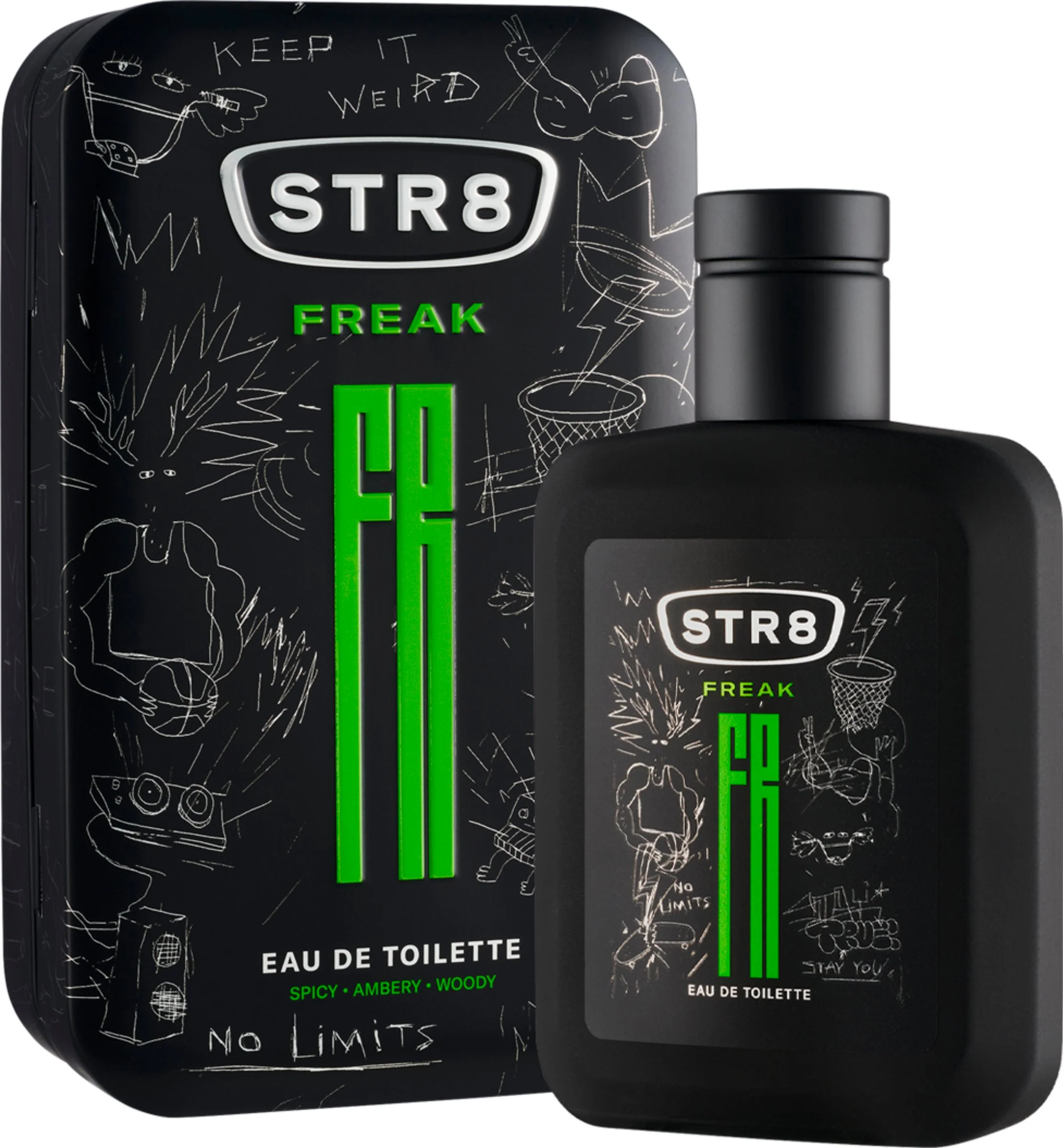 Str8 Fr34k Edt 100ml 1×100 ml, toaletná voda