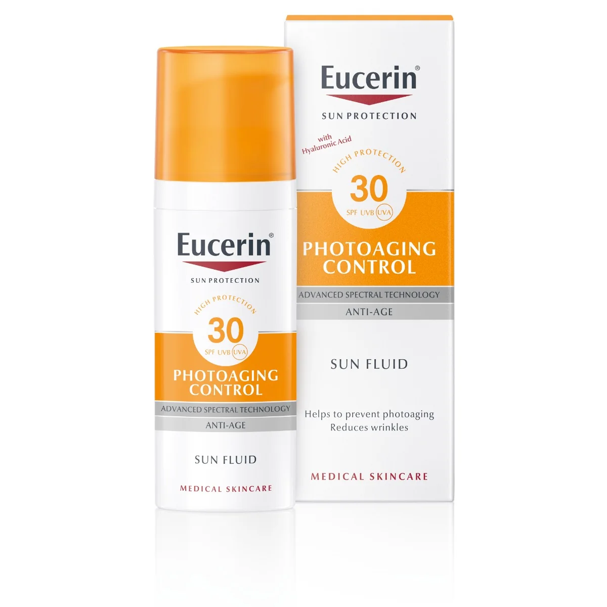 Eucerin SUN PHOTOAGING CONTROL SPF 30 na tvár