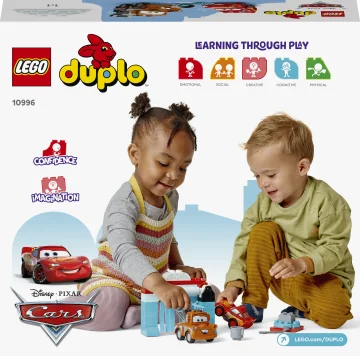 LEGO® DUPLO® Disney 10996 Na autoumývárke s Bleskom McQueenom a Burom 1×1 ks, lego stavebnica