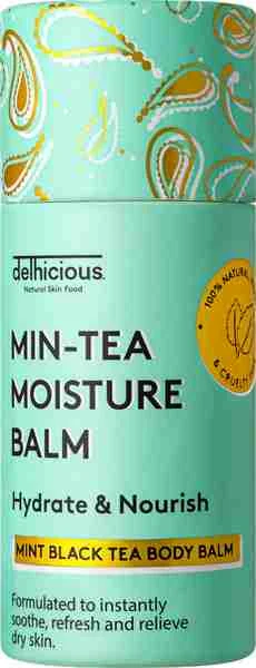 Delhicious, Migh-Tea Moisture Body Balm - Mint 1×70 g, telový balzam