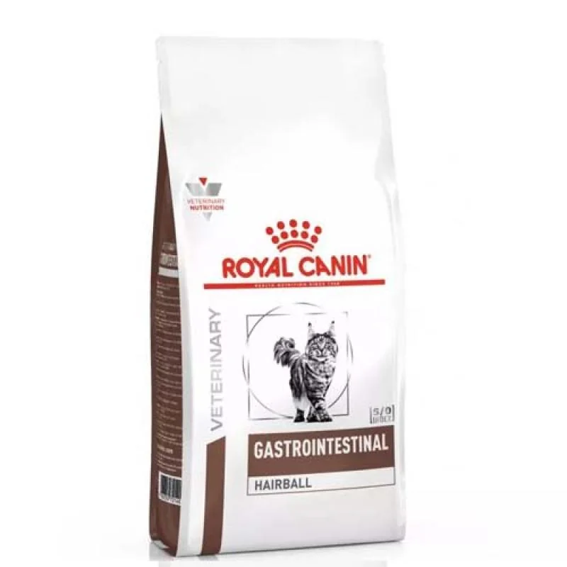 ROYAL CANIN VHN CAT GASTROINTESTINAL HAIRBALL 4kg -suché krmivo pre mačky na kontrolu tvorenia bezoárov