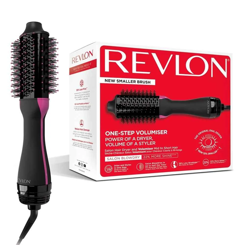 Revlon Pro Collection Rvdr5282, Okrúhla Kefa Na Sušenie Krátkych Vlasov