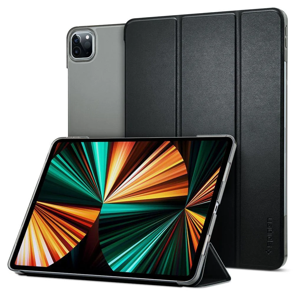 Spigen Smart Fold puzdro na iPad Pro 12.9 2021, čierne