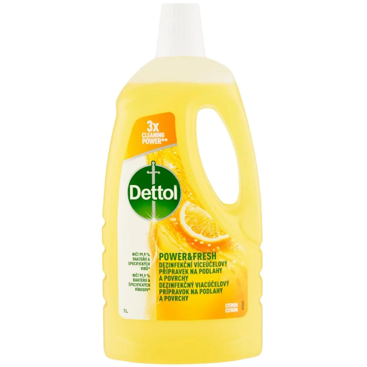 DETTOL dezinfekčný čistič na povrchy Citrón 1 l