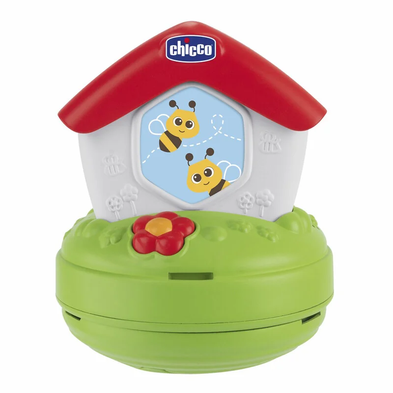 CHICCO - Kolotoč nad postieľku s projektorom Bee Hive 